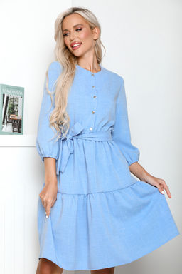 Платье Open Style 6105 голубой