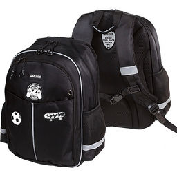 Рюкзак "Lifestyle. Adventure Zone" школьный 37x28x16 см (16 л) 500 г, плотный износостойкий полиэстер с водоотталкивающей пропиткой и rip-stop, 2 отделения на молнии (одно с уплотненным отделением для ноутбука до 15 дюймов и книг и карманом для учебников,