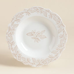 Тарелки глубокие SL Home «Аманде», d=23 см, 300 мл, набор 2 шт., фарфор, белые