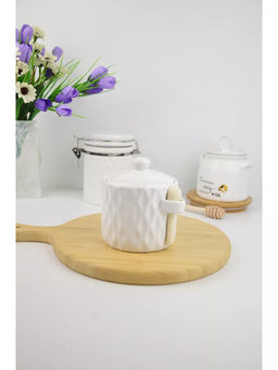 Банка Жемчужная волна 450 мл с ложкой в подарочной упаковке арт.MFK07958 /МФК/  фото 8