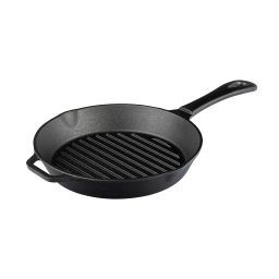 51052 GIPFEL Сковорода-гриль DILETTO 24х5см. Материал: чугун