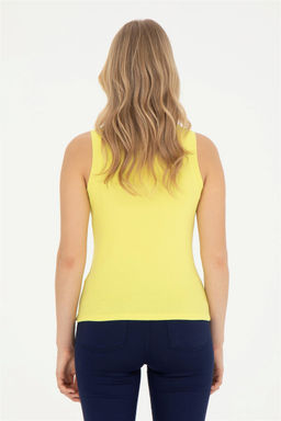 Женская фисташково-зеленая футболка - U.s. polo assn фото 5