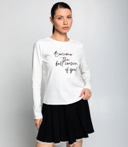 Лонгслив #КТ8921 (2), молочный