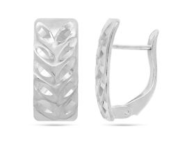 Серьги, без вставки, ТЦС-алм1