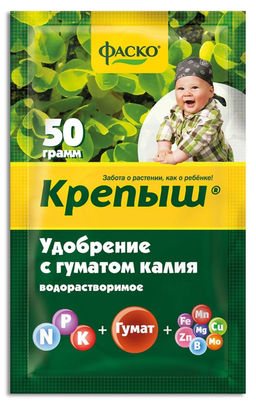 ФАСКО Крепыш Рассада с гуматом калия 50 гр