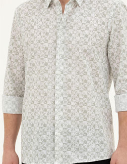 Ye_il Regular Fit Uzun Kollu G_mlek - Pierre cardin фото 6