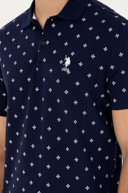 Мужская темно-синяя футболка Неожиданная скидка в корзине - U.s. polo assn фото 14