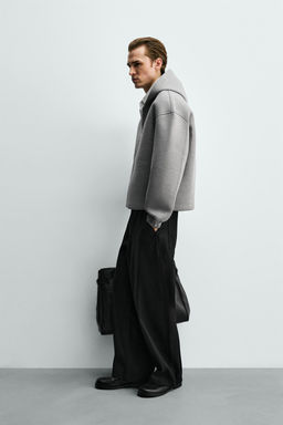 COMPACT BOXY FIT ZIP-UP SWEATSHIRT - Zara фото 12