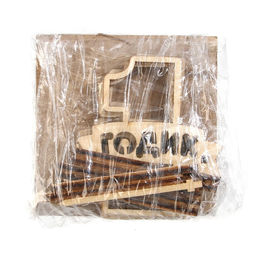 Цена за 5 шт. Топпер 1 Годик,деревянный, 55х60 - Страна карнавалия фото 4