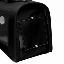 Сумка-переноска с окном для мордочки, 42 х 21 х 25 см, чёрная - Пижон фото 7