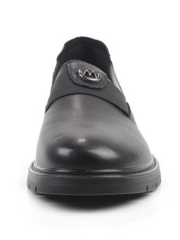 06-DHL164-1 BLACK Туфли женские (натуральная кожа)