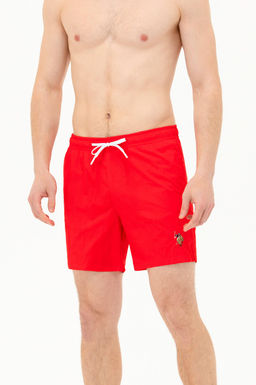 Мужские красные морские шорты - U.s. polo assn фото 4