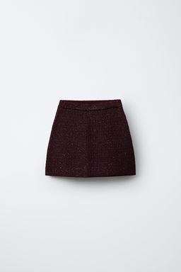 SEQUIN KNIT SKIRT