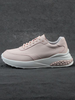 03-YH262-2 PINK Кроссовки женские (натуральная кожа) - Фабричный китай фото 7