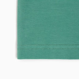 Футболка женская с вырезом лодочка MINAKU: Basic line, оливковая, размер 44