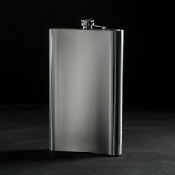 Фляга, нержавеющая сталь, 1920 мл, серебристая