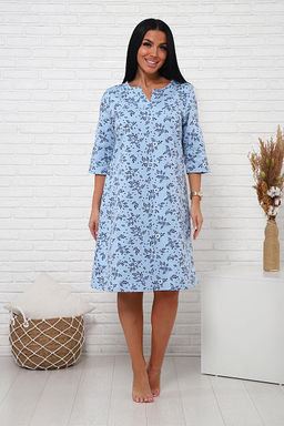 Сорочка теплая, футер с начесом (01035) - Плиона фото 48