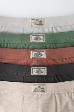 6-14 YEARS/ FIVE-PACK OF LABEL BOXERS - Zara фото 2