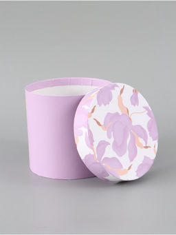 Набор шляпных коробок 5 в 1 «Нежные лилии», 13 × 14 ‒ 19.5 × 22 см