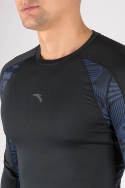 Футболка компрессионная д/р Чёрный - Anta фото 4