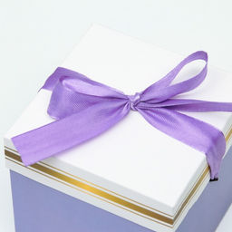 Цена за 12 шт. Коробка Самосборная фиолетовая 10х10х10 см - Simaland фото 3