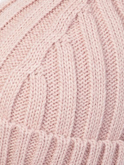 Шапка жен. шерсть+акр LB-BR55042 dusty rose - Labbra фото 3