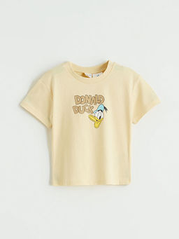 Donald Duck Bask?l? Erkek Bebek Ti??rt ve ?ort