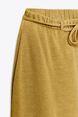 FADED HEAVY COTTON TROUSERS - Zara фото 9