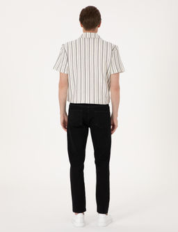 Siyah Slim Fit Jean Pantolon