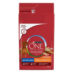 Сухой корм для взрослых собак с курицей и рисом (12439509)