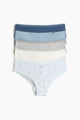 Pack de 5 bragas Hipster de algod?n - H&m фото 2