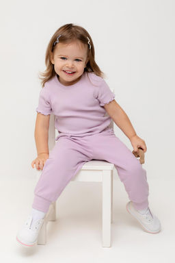 КР 400687/ледяная орхидея к537 брюки д/дев яс