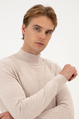 Erkek Slim Fit Bo_azl_ Ta_ Melanj Basic Kazak - U.s. polo assn фото 2