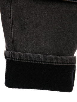 32411327 Брюки джинсовые утепленные флисом для мальчиков