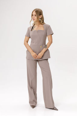 Костюм Pirs 6635 серо-бежевый