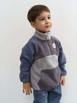 Костюм флисовый Колор блок Гроза 0+ - Bungly фото 6