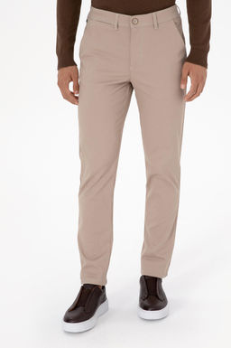 Erkek Koyu Bej Kanvas / Chino Pantolon Sepette S_rpriz _ndirim - U.s. polo assn фото 2