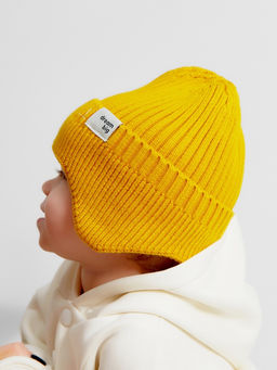 Шапка детская «Крошка Я», размер 48-50, жёлтая