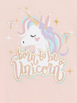 Bisiklet Yaka K?z ?ocuk Pijama Tak?m