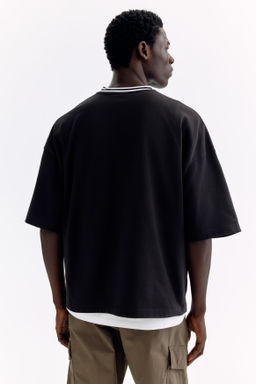 Camiseta de algod?n Oversized Fit - H&m фото 6