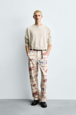 COMIC PRINT TROUSERS