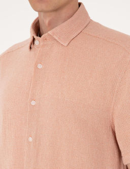 Mercan Comfort Fit K_sa Kollu G_mlek - Pierre cardin фото 7