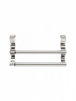 Рейлинг 23x12,5 серебристый нержавеющая сталь (430SS+201SS)