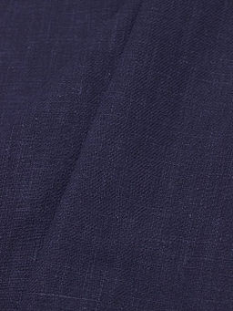 Крапива Рами (Ramie)-диагональ, цв.Чернильный с фиолетовым оттенком, ш.1.35м, крапива-100% - Купава фото 4