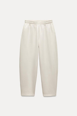STRAIGHT-LEG PLUSH TROUSERS - Zara фото 40