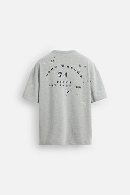 PAINT SPLATTER NUMBER T-SHIRT - Zara фото 8