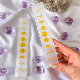 Пластина Селенит Лунный цикл - Радуга самоцветов фото 2