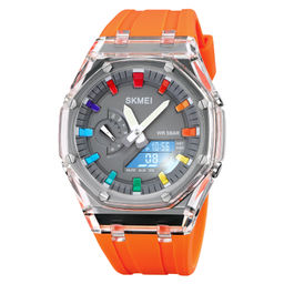 Часы наручные Skmei мужские электронные спортивные 2100orange