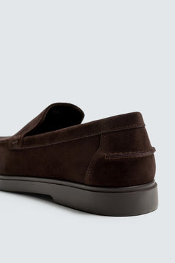 CASUAL LEATHER LOAFERS - Zara фото 6