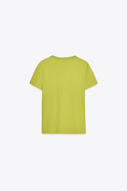 SHORT SLEEVE INTERLOCK T-SHIRT - Zara фото 7